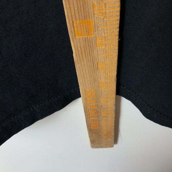 2003 Vintage Huge Bar Harbor Maine Chrome Highway T Shirt 00s Cotton Black XL - Picture 9 of 15